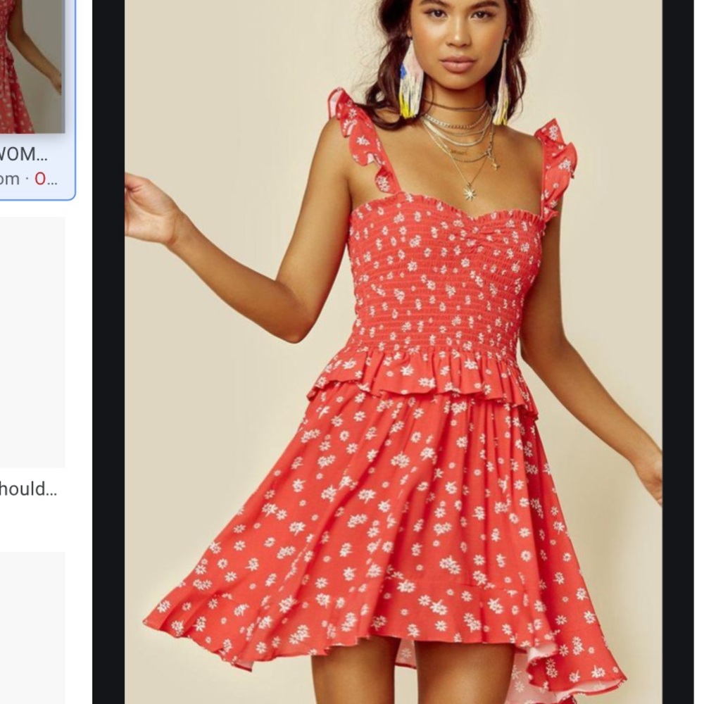 Blue life sun dress